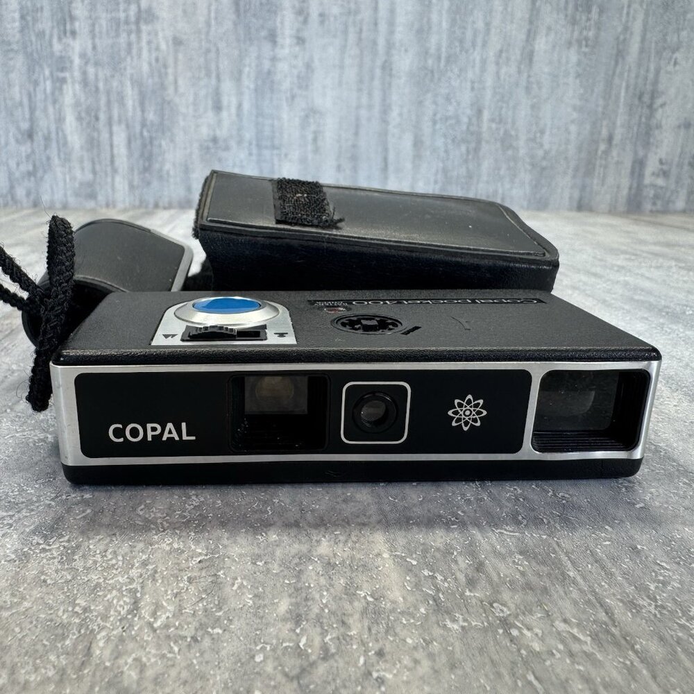 Vintage Rare - Copal Pocket 400 110 Film Point & Shoot Camera w/ Case Untested - Picture 2 of 9